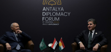 رئيس إقليم كوردستان يجتمع مع الأمين العام لجامعة الدول العربية