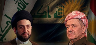 الرئيس بارزاني يهنئ عمار الحكيم بإعادة انتخابه رئيساً لتيار الحكمة