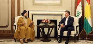 نيجيرفان بارزاني يهنئ عمار الحكيم بإعادة انتخابه زعيماً لتيار الحكمة