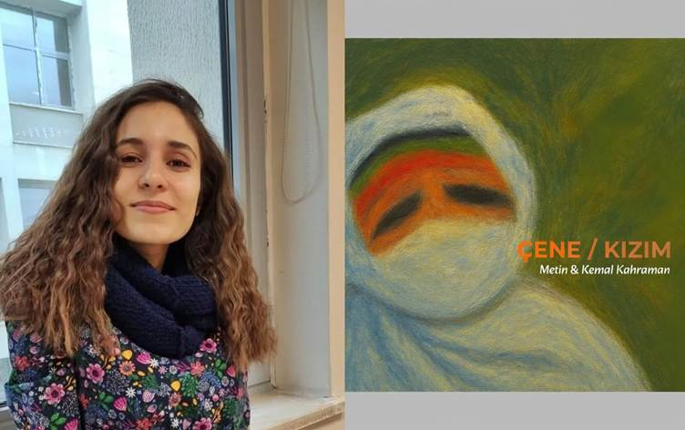 Metîn û Kemal Kahraman zêmara ‘Çene’ diyarî Gulistan Dokuyê kir