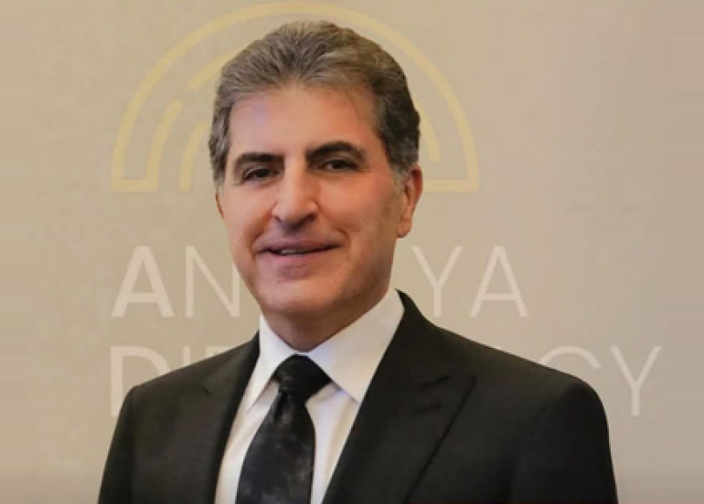 Nêçîrvan Barzanî li Antalyayê... Nûnertiya rûmeta siyasî ya Herêma Kurdistanê