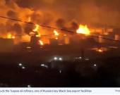 Ukrainian Drone Strike on Russia’s Tuapse Port Kills One; German Woman Arrested in Alleged Bomb Plot