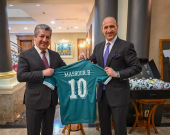 PM Masrour Barzani and Adnan Dirjal Discuss Strengthening Sports Cooperation in Iraq and Kurdistan Region