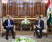 Mesrûr Barzanî û Ednan Dercal rewşa werzişê li Iraq û Herêma Kurdistanê gotûbêj kirin