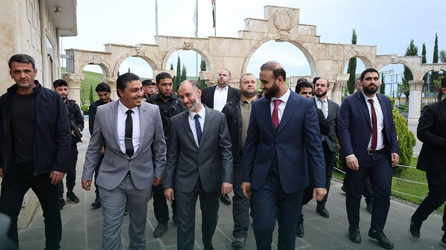 Şandeke hikûmeta Sûriyê serdana deriyê Sêmalka kir