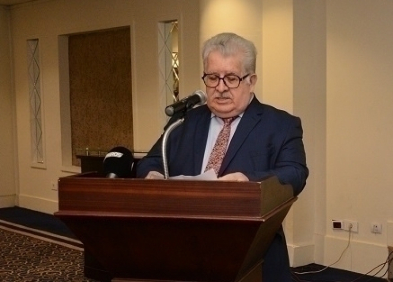 په‌یامی شێرکۆ حەبیب بەرپرسی مەکتەبی پارتی دیموکراتی کوردستان لە وڵاتی میسر بەبۆنەی ٣٢ ساڵەی دەرچوونی گۆڤاری گوڵان
