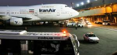 استئناف الرحلات التجارية بمطار طهران الدولي