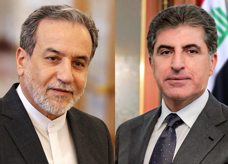 Kurdistan Region President, Iranian Foreign Minister Discuss Regional Developments in Phone Call