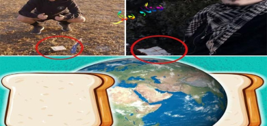 زەوی لە ناو ساندویچێكدا