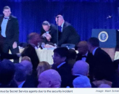 Trump Evacuated After Gunfire at White House Correspondents’ Dinner; Suspect in Custody