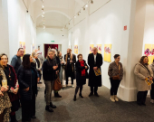 Li Almanayayê hunermendekî Kurd pêşangeheke şêwekarî vekir