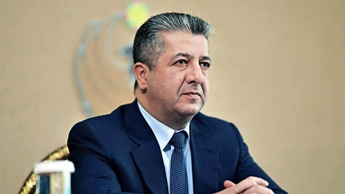 مسرور بارزاني يعزي ضحايا حادث سير مؤلم في كركوك