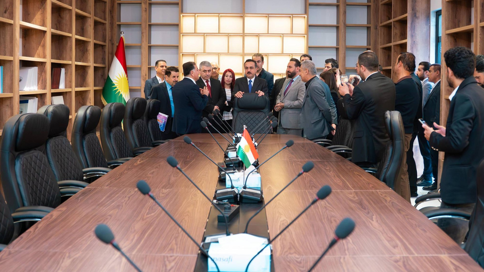 محافظ أربيل يفتتح مركزاً علمياً وقاعدة بيانات لموارد المياه والتربة