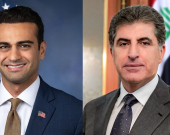 نيجيرفان بارزاني وعضو الكونغرس أبراهام حمادة يبحثان أوضاع المنطقة