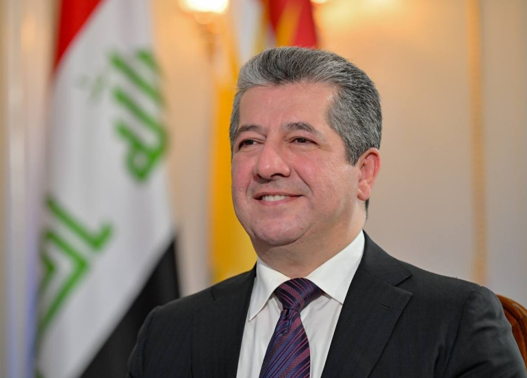 Mesrûr Barzanî pîrozbahî li Elî El-Zeydî kir