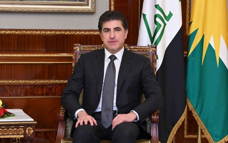 Nêçîrvan Barzanî Elî Zeydî pîroz kir