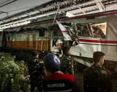 دوو شەمەندەفەر پێکیاندادا 42 کوژراو و برینداری لێکەوتەوە