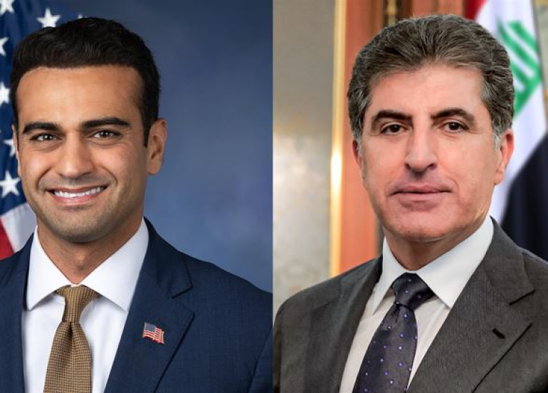 Kurdistan Region President Discusses Regional Developments with U.S. Congressman