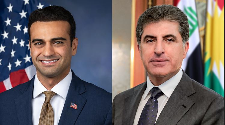 Kurdistan Region President Discusses Regional Developments with U.S. Congressman