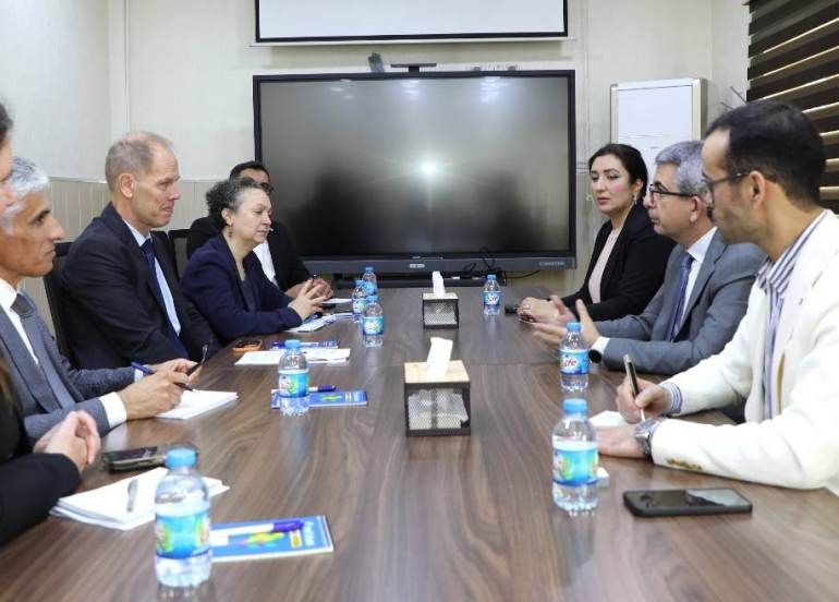 وفد دولي رفيع من 