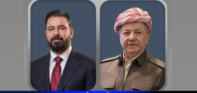 Serok Barzanî pîrozbahî li Elî El-Zeydî kir