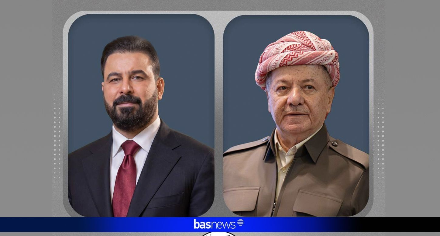 Serok Barzanî pîrozbahî li Elî El-Zeydî kir