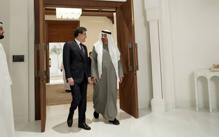 نيجيرفان بارزاني يزور الإمارات ويلتقي محمد بن زايد