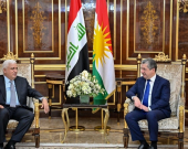 رئيس الحكومة يستقبل رئيس هيئة الحشد الشعبي