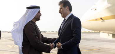 Kurdistan Region President Arrives in Abu Dhabi for Official Visit
