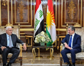 Mesrûr Barzanî û Falih Feyaz pêkanîna kabîneya nû ya hikûmeta federal gotûbêj kirin