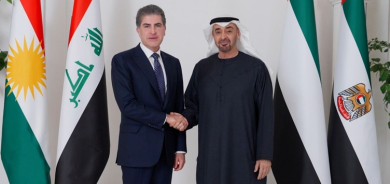 نيجيرفان بارزاني ومحمد بن زايد يؤكدان أهمية التعاون لترسيخ الاستقرار في المنطقة