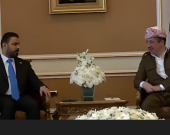 مسرور بارزاني يستقبل رئيس الوزراء المكلف علي الزيدي في مطار أربيل الدولي