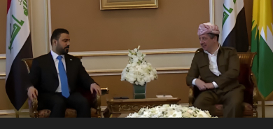 مسرور بارزاني يستقبل رئيس الوزراء المكلف علي الزيدي في مطار أربيل الدولي