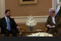 مسرور بارزاني يستقبل رئيس الوزراء المكلف علي الزيدي في مطار أربيل الدولي