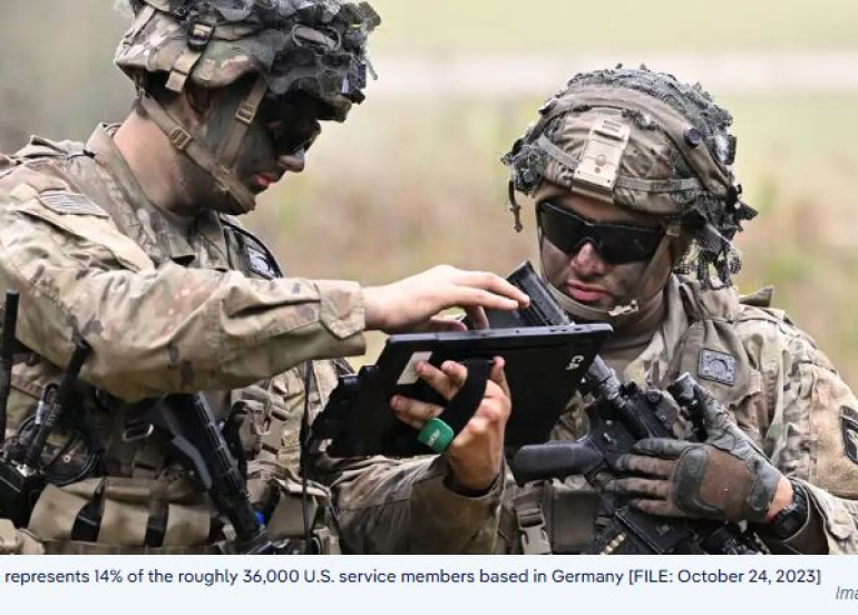 US Orders Withdrawal of 5,000 Troops from Germany