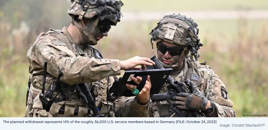US Orders Withdrawal of 5,000 Troops from Germany
