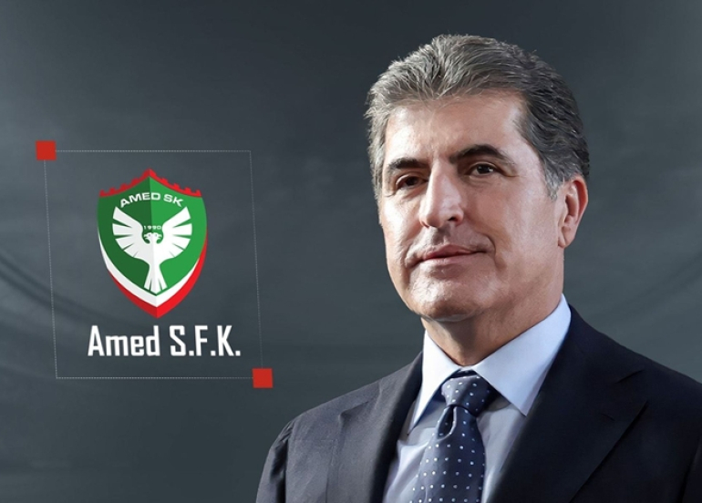 Nêçîrvan Barzanî: Em bi serketina Amedsporê pir şa bûn