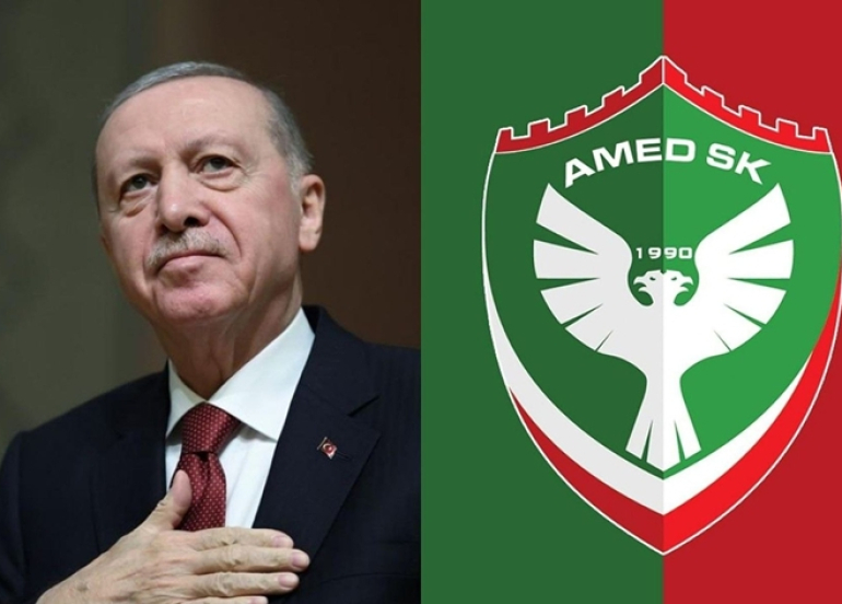 Erdogan Amedspor pîroz kir
