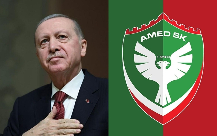 Erdogan Amedspor pîroz kir