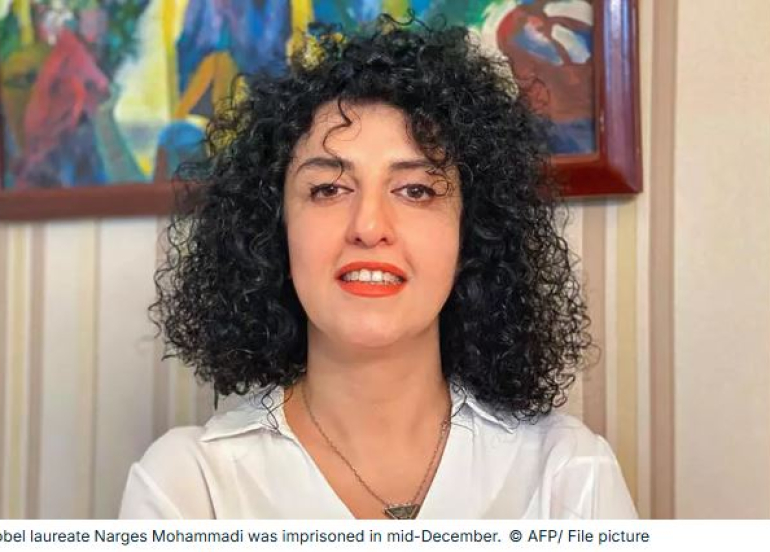 Iranian Nobel Laureate Narges Mohammadi Hospitalized After Severe Health Crisis in Prison