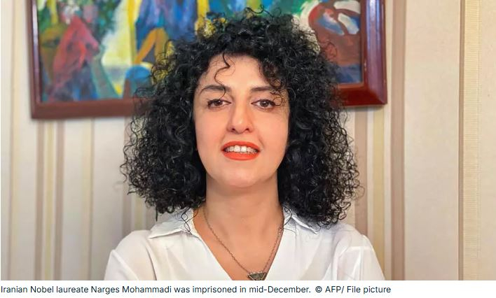 Iranian Nobel Laureate Narges Mohammadi Hospitalized After Severe Health Crisis in Prison