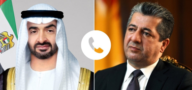 رئيس الحكومة ورئيس دولة الإمارات يشددان على ضرورة إحلال السلام والاستقرار في المنطقة