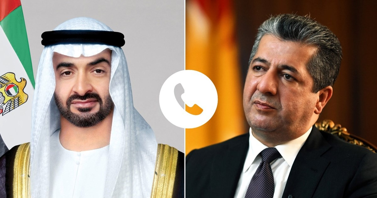 رئيس الحكومة ورئيس دولة الإمارات يشددان على ضرورة إحلال السلام والاستقرار في المنطقة