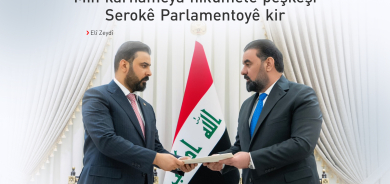Elî Zeydî: Min karnameya hikûmetê pêşkêşî Serokê Parlamentoyê kir