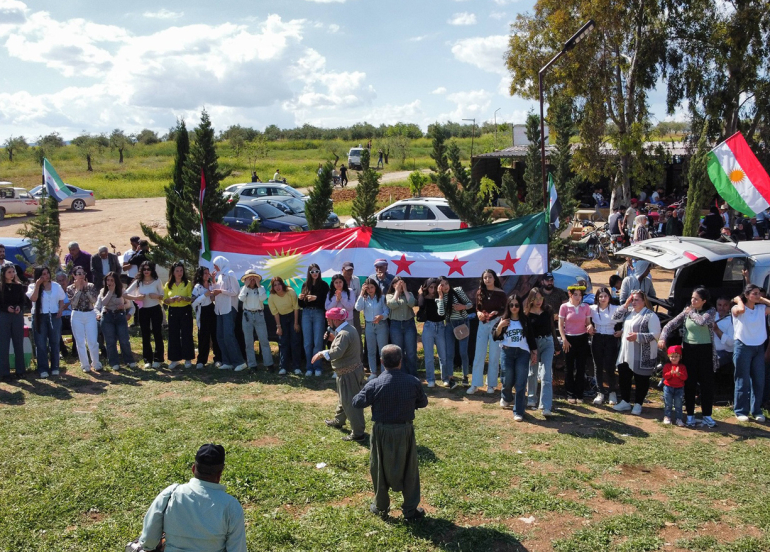 PDK-S û Yekîtiya Xwendekaran ji bo parastina çanda Kurdî li Efrînê mîhrîcanek lidar xist