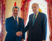 في مستهل زيارته الرسمية الى تركيا.. رئيس الحكومة مسرور بارزاني يجتمع بالرئيس التركي