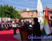 پەردە لەسەر پەیکەری چیرۆکنووس (مەم) لادرا