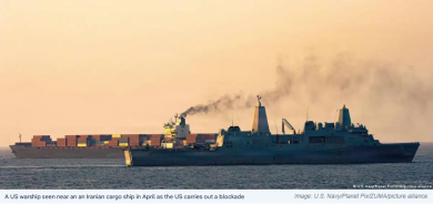 US Warns of “Devastating” Response if Ships Are Attacked in Strait of Hormuz