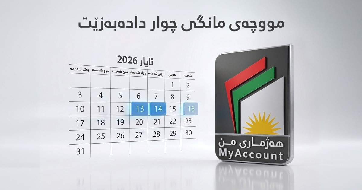 مالية إقليم كوردستان: أكثر من 760 ألف موظف ومتقاعد يتسلمون رواتبهم عبر مشروع 
