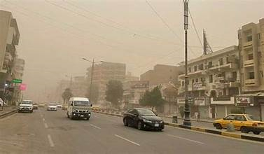 الانواء الجوية:الطقس في العراق يكون  غائماً جزئياً اليوم  مع فرصة لتساقط زخات مطر خفيفة